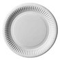 Cardboard Plates Round Ø 200mm White - Horecavoordeel.com