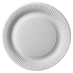 Cardboard Plates "Pure" Round Ø 260mm White Extra Strong - Horecavoordeel.com