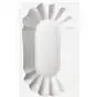 Schalen Karton "Pure" Ovaal Wit 200 x 105 x 35mm Horecavoordeel.com