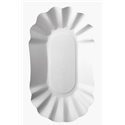 Schalen Karton "Pure" Ovaal Wit 175 x 105 x 30mm Horecavoordeel.com