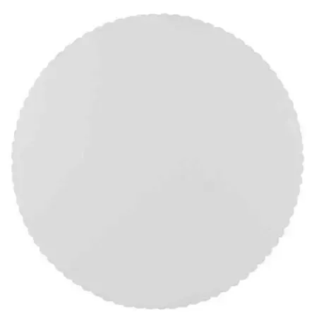 Taartranden Karton "Pure" Wit Rond met Kartelrandje Ø 300 mm Horecavoordeel.com