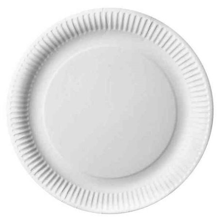 Cardboard Plates "Pure" Round Ø 290mm White - Horecavoordeel.com