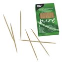 Tooth Picks Wood "Pure" Round 8cm - Horecavoordeel.com