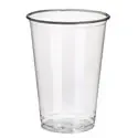 Drinkbekers 200ml "Pure" PLA Glashelder "voor Koude Dranken" Ø 70,3 x 97mm Horecavoordeel.com