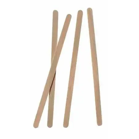 Roerstaafjes Hout "Pure" 140 x 5mm Horecavoordeel.com