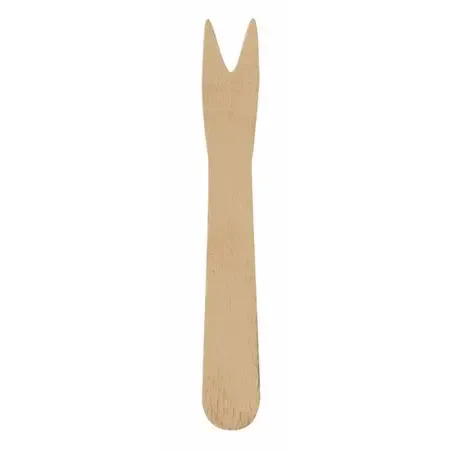 Fries Forks Wood "Pure" 8,5cm - Horecavoordeel.com