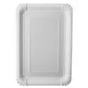 Schaaltjes Karton Ongevoerd "Pure" Rechthoek Wit 165 x 230mm Horecavoordeel.com