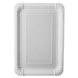 Cardboard Plates "Pure" 165 x 230mm White - Horecavoordeel.com