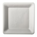 Plates made of Sugarcane "Pure" square 155 x 155mm White - Horecavoordeel.com