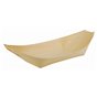 Amuse Trays made of Wood "Pure" 19cm x 10cm "Boat" - Horecavoordeel.com