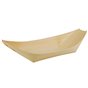 Amuse Trays made of Wood "Pure" 21,5cm x 10cm "Boat" - Horecavoordeel.com