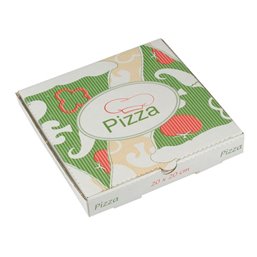 Pizza Box Cellulose "Pure" 20 x 20 x 3cm - Horecavoordeel.com