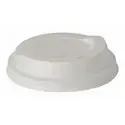Lids C-PLA "Pure" Round Ø 90mm White - Horecavoordeel.com