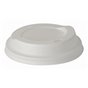 Lids C-PLA "Pure" Round Ø 90mm White - Horecavoordeel.com