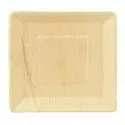 Plates made of Palmleaf "Pure" Rectangular 250 x 250 x 25mm - Horecavoordeel.com