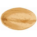 Trays made of Palm Leaf "Pure" Oval 300ml 200 x 125 x 30mm - Horecavoordeel.com