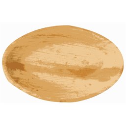 Trays made of Palm Leaf "Pure" Oval 300ml 200 x 125 x 30mm - Horecavoordeel.com