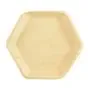 Plates made of Palmleaf "Pure" Hexagon 235 x 30mm - Horecavoordeel.com