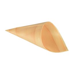 Amuse Cone made of Wood "Pure" Ø 4,5cm 8,5cm - Horecavoordeel.com