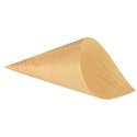 Amuse Cone made of Wood "Pure" Ø 12,5cm 24cm - Horecavoordeel.com