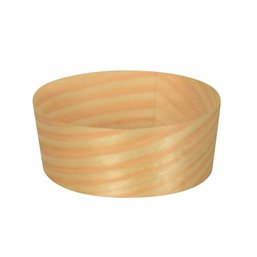 Amuse Schaaltjes van Hout "Pure" Rond Ø 50 x 20mm Horecavoordeel.com