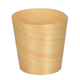 Amuse Schaaltjes van Hout "Pure" Rond Ø 60 x 60mm Horecavoordeel.com