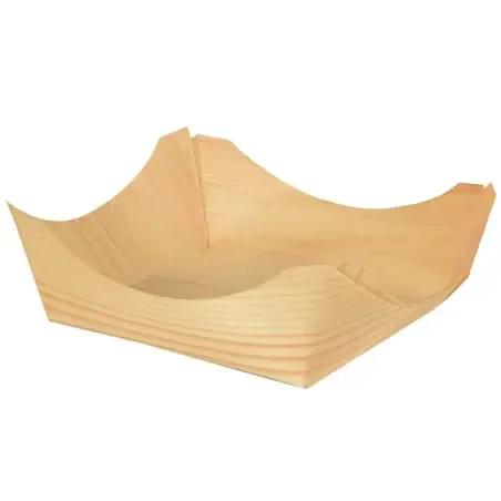 Amuse Trays made of Wood "Pure" 3,5cm x 10cm x 10cm - Horecavoordeel.com