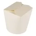 Pastaboxen Karton "Pure" 950ml Wit 110 x 105 x 93mm Horecavoordeel.com