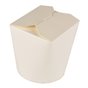 Pastaboxen Karton "Pure" 750ml Wit 100 x 100 x 85mm Horecavoordeel.com