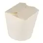 Pastaboxen Karton "Pure" 750ml Wit 100 x 100 x 85mm Horecavoordeel.com