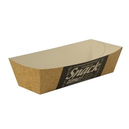 Snack Box A5 Cardboard "Good Food" 105 x 33 x 30mm - Horecavoordeel.com