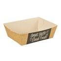 Snack Box A7 Cardboard "Good Food" 90 x 70 x 35mm - Horecavoordeel.com