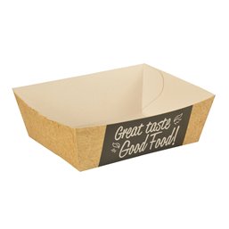 Snack Box A7 Cardboard "Good Food" 90 x 70 x 35mm - Horecavoordeel.com