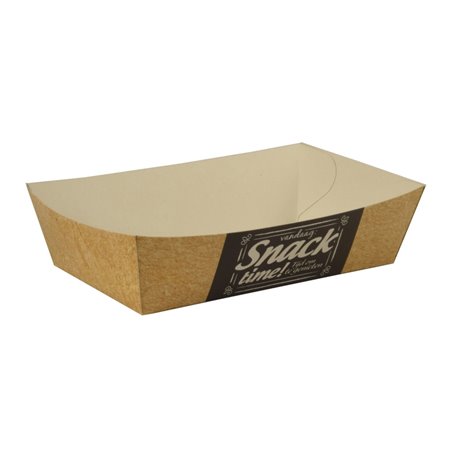 Snack Box A9 Cardboard "Good Food" 120 x 70 x 35mm - Horecavoordeel.com