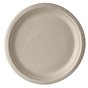 Plates made of Sugarcane "Pure" 1-compt. Ø 260 x 20mm Natural - Horecavoordeel.com