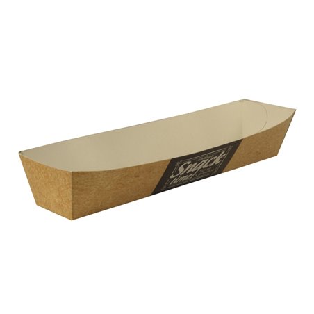 Snack Box A16N Cardboard "Good Food" 185 x 35 x 33mm - Horecavoordeel.com