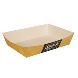 Snack Box A50 Cardboard "Good Food" 160 x 110 x 40mm - Horecavoordeel.com