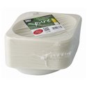 Soup Bowls C-PLA "Pure" 500ml 40 x 230 x 180mm White with Handle - Horecavoordeel.com