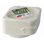 Soup Bowls C-PLA "Pure" 500ml 40 x 230 x 180mm White with Handle - Horecavoordeel.com