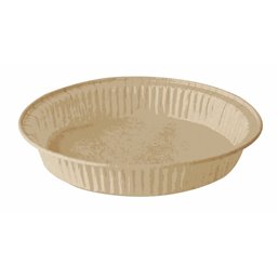 Baking Tins Parchment Paper "Pure" 142ml Ø 11cm x 2,1cm Brown - Horecavoordeel.com