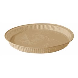 Baking Tins Parchment Paper "Pure" 600ml Ø 19,7cm x 2,7cm Brown - Horecavoordeel.com