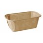 Baking Tins Parchment Paper "Pure" Rectangular 167ml 4cm x 6,5cm x 11cm Brown - Horecavoordeel.com