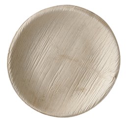 Plates made of Palmleaf "Pure" Round Ø 150 x 15mm - Horecavoordeel.com