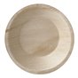 Palm Leaf Trays "Pure" Round 300ml Ø 15 x 3cm - Horecavoordeel.com