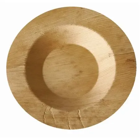 Amuse Trays Bamboo "Pure" Round Ø 9cm 1,3cm - Horecavoordeel.com