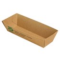 Snack Box A5 Cardboard "100% FAIR" 105 x 33 x 30mm - Horecavoordeel.com