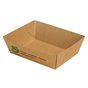 Snack Box A7 Cardboard "100% FAIR" 90 x 70 x 35mm - Horecavoordeel.com