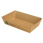 Snack Box A9 Cardboard "100% FAIR" 120 x 70 x 35mm - Horecavoordeel.com