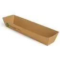 Snack Box A16N Cardboard "100% FAIR" 185 x 33 x 30mm - Horecavoordeel.com
