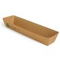 Snack Box A16N Cardboard "100% FAIR" 185 x 33 x 30mm - Horecavoordeel.com